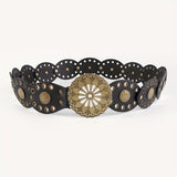 Vintage Western Metal Belt Workoutry