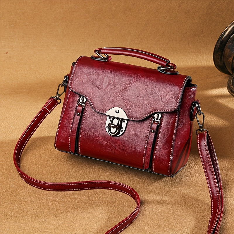 Mini PU Leather Crossbody Bag Workoutry