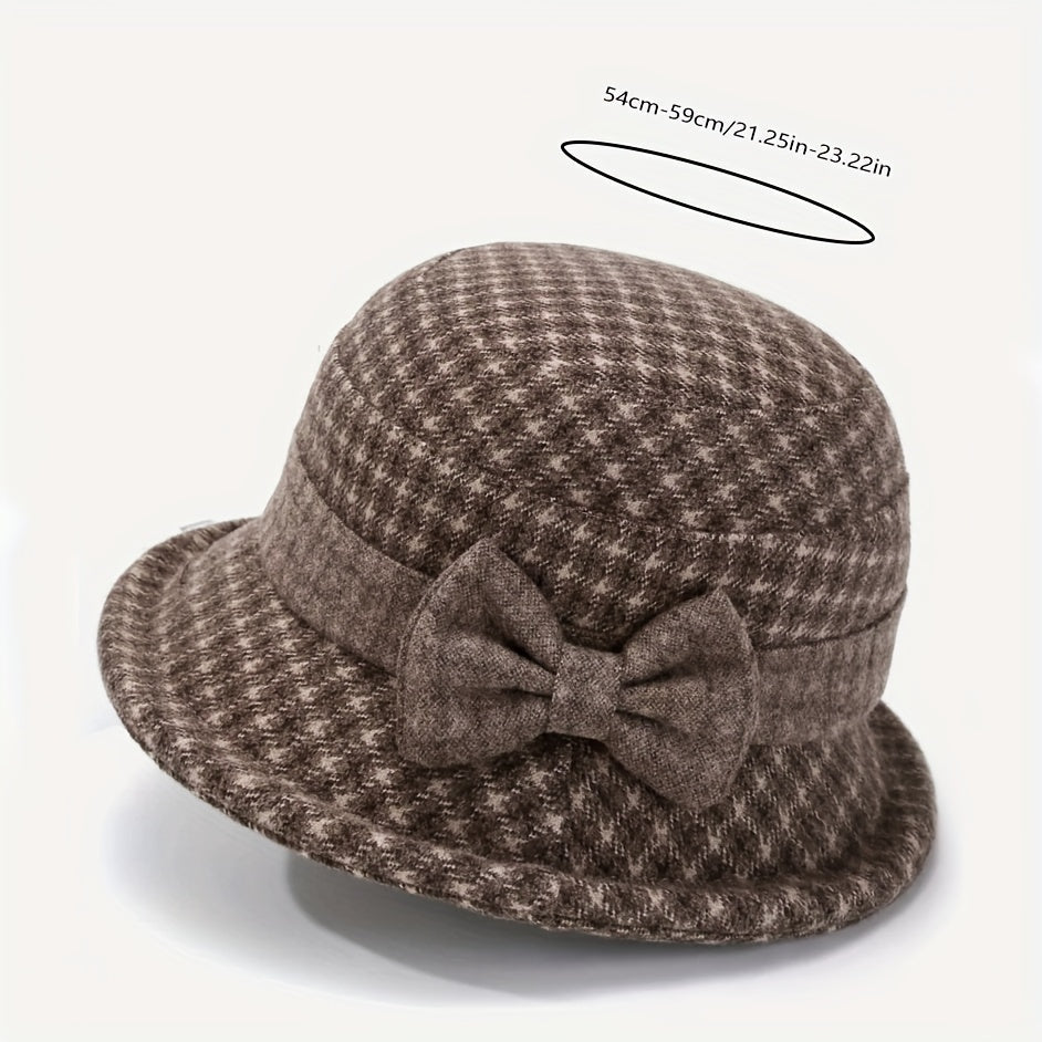 Wool Cloche Hat – Warm Roll-Up Winter Style Workoutry