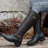 High Tube Winter Boots – Pointed Toe & Side Zip Bianca Australia
