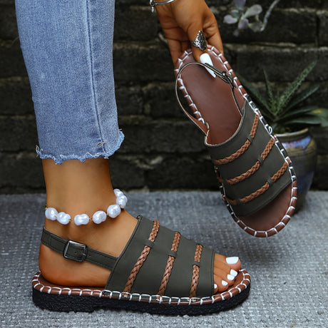 Woven Flat Sandals Bianca Australia