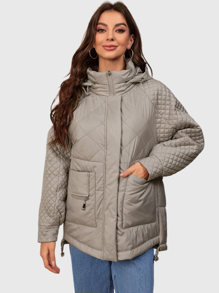 Nola | Mid-Length Cotton Puffer Jacket Bianca Australia