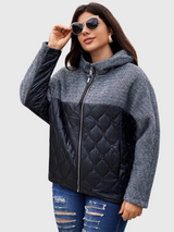 Vera | Quilted Hooded Parka – Plus Size Comfort Bianca Australia
