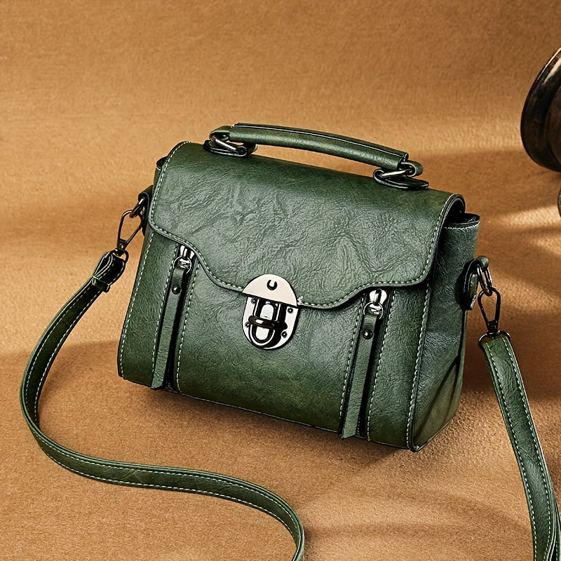 Mini PU Leather Crossbody Bag Workoutry