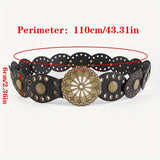 Vintage Western Metal Belt Workoutry