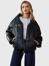 Keira | Short PU Puffer Jacket Bianca Australia