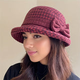 Wool Cloche Hat – Warm Roll-Up Winter Style Workoutry