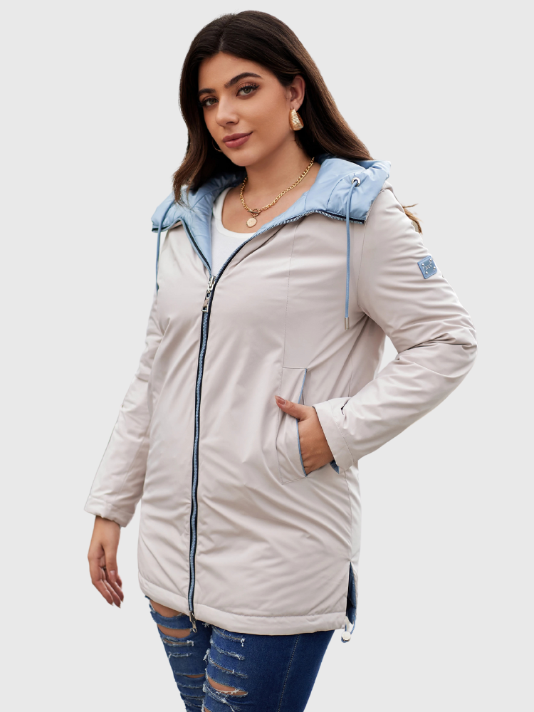 Nella | Reversible Quilted Hooded Parka Bianca Australia