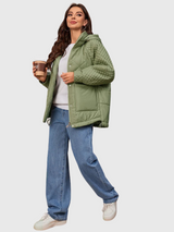 Nola | Mid-Length Cotton Puffer Jacket Bianca Australia