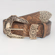 Wide PU Leather Belt – Punk Cowgirl Style Workoutry