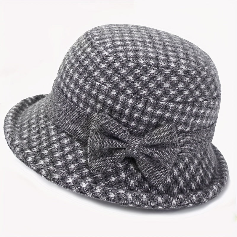 Wool Cloche Hat – Warm Roll-Up Winter Style Workoutry