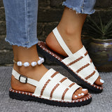 Woven Flat Sandals Bianca Australia