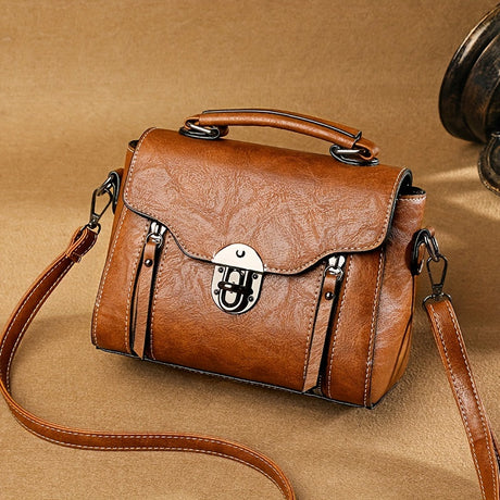 Mini PU Leather Crossbody Bag Workoutry