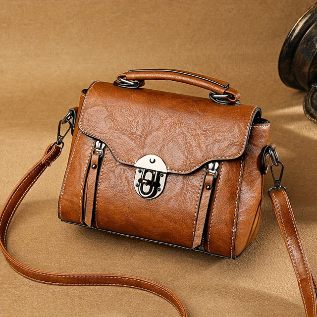 Mini PU Leather Crossbody Bag Workoutry