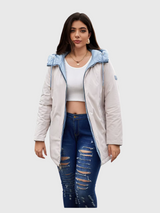 Nella | Reversible Quilted Hooded Parka Bianca Australia