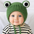 Cute Frog Earflap Beanie – Baby Boys & Girls Bianca Australia