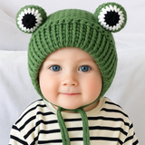 Cute Frog Earflap Beanie – Baby Boys & Girls Bianca Australia
