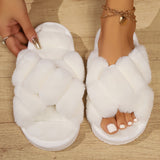 Fuzzy Indoor Slides Bianca Australia