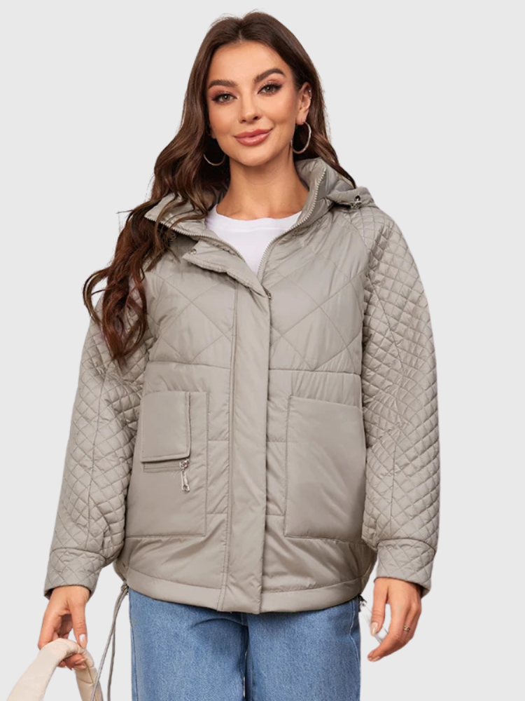 Nola | Mid-Length Cotton Puffer Jacket Bianca Australia