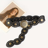 Vintage Western Metal Belt Workoutry