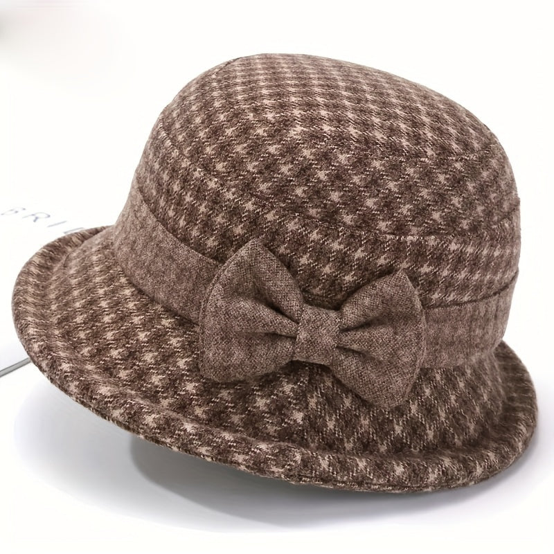Wool Cloche Hat – Warm Roll-Up Winter Style Workoutry