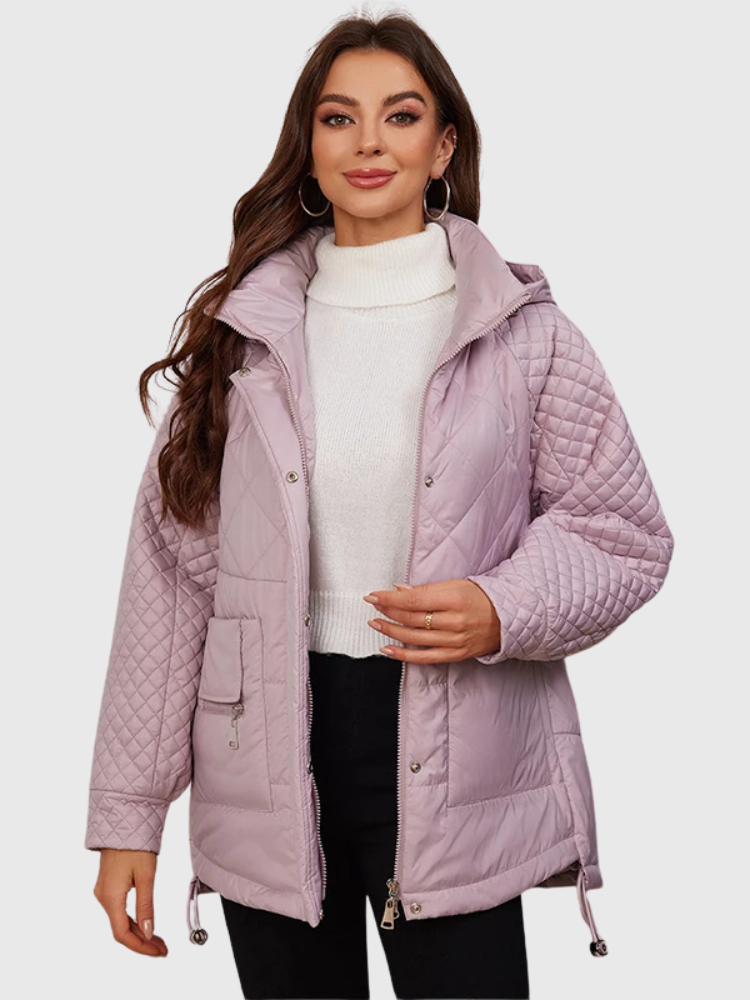 Nola | Mid-Length Cotton Puffer Jacket Bianca Australia
