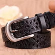 Vintage Black PU Leather Belt – Waterproof & Durable Workoutry