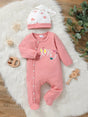 Baby Heart Romper Set – Soft 2-Piece for Girls - Bianca Australia