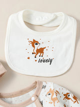 4-Piece Baby Outfit Set – Animal Print & Essentials Bianca Australia