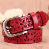 Vintage Black PU Leather Belt – Waterproof & Durable Workoutry