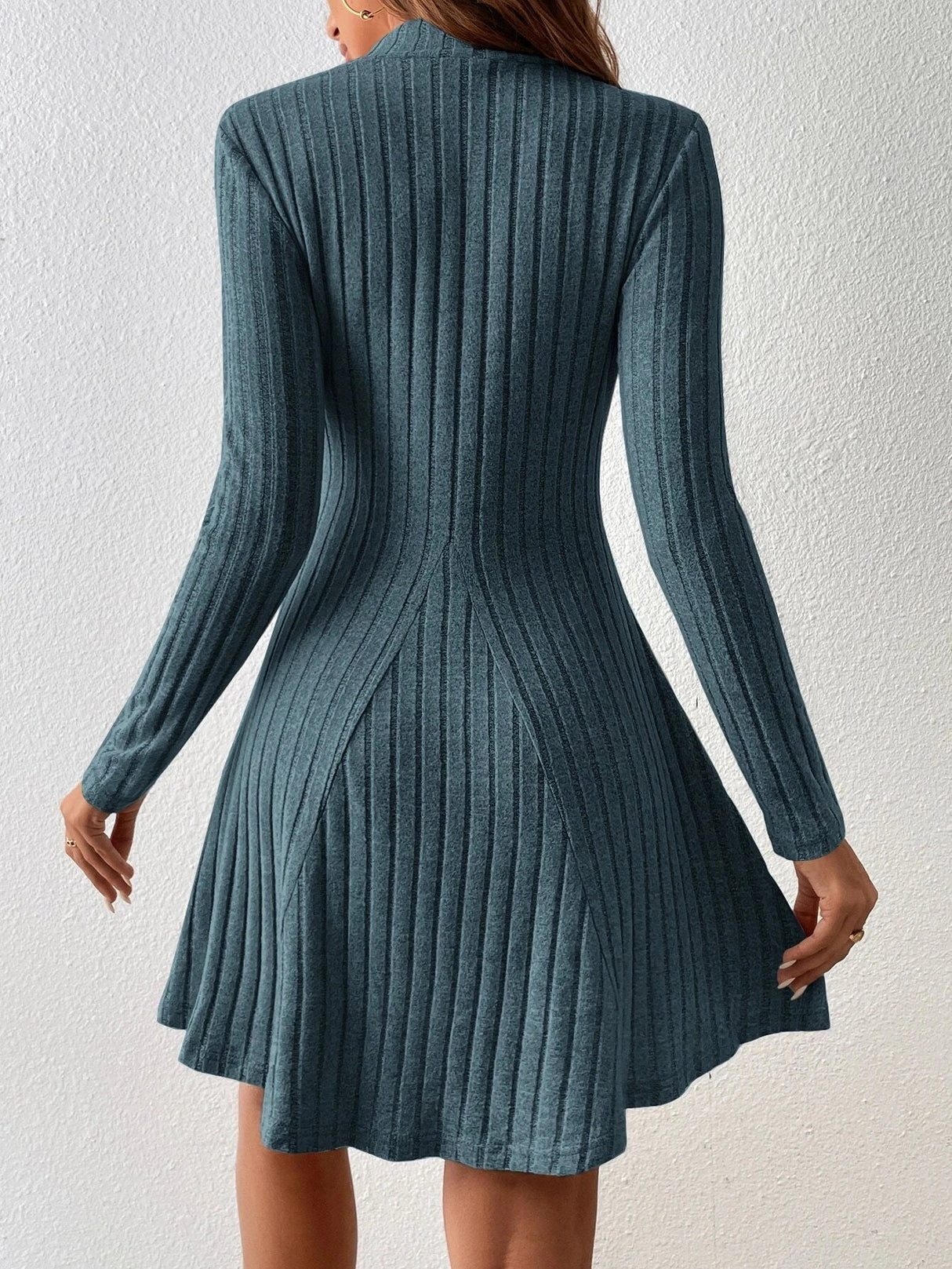 Élina | High-Waist Flare Mini Dress Bianca Australia