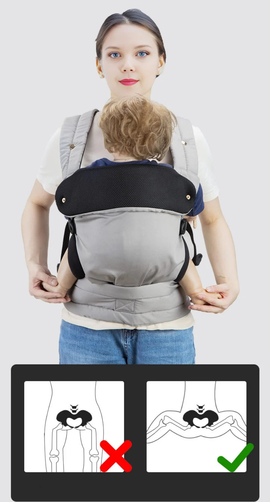 Adjustable Baby Wrap Carrier 2