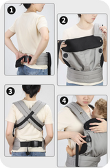 Adjustable Baby Wrap Carrier 3
