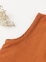 Baby Bodysuit Cotton Linen – Unisex Summer Crawler Outfit 3