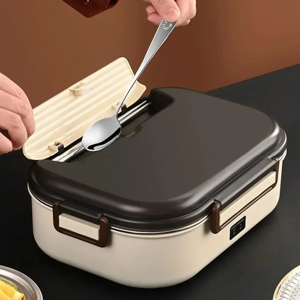 Bento Box Stainless Steel Close