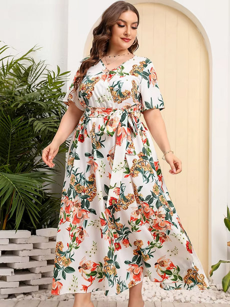 Bloom Bliss Plus Size Maxi Dress