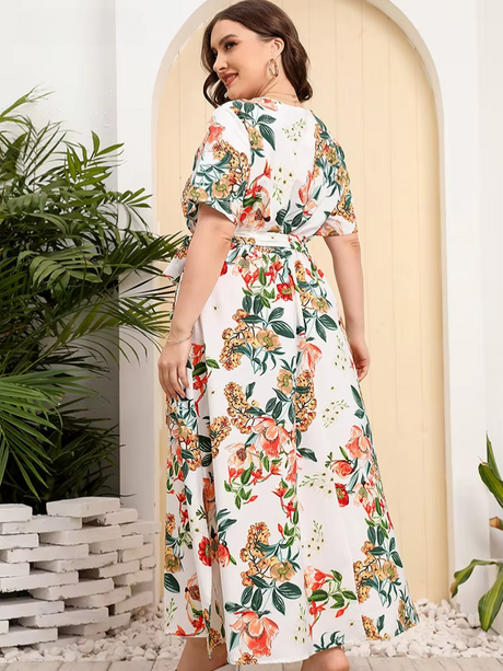 Bloom Bliss Plus Size Maxi Dress 3