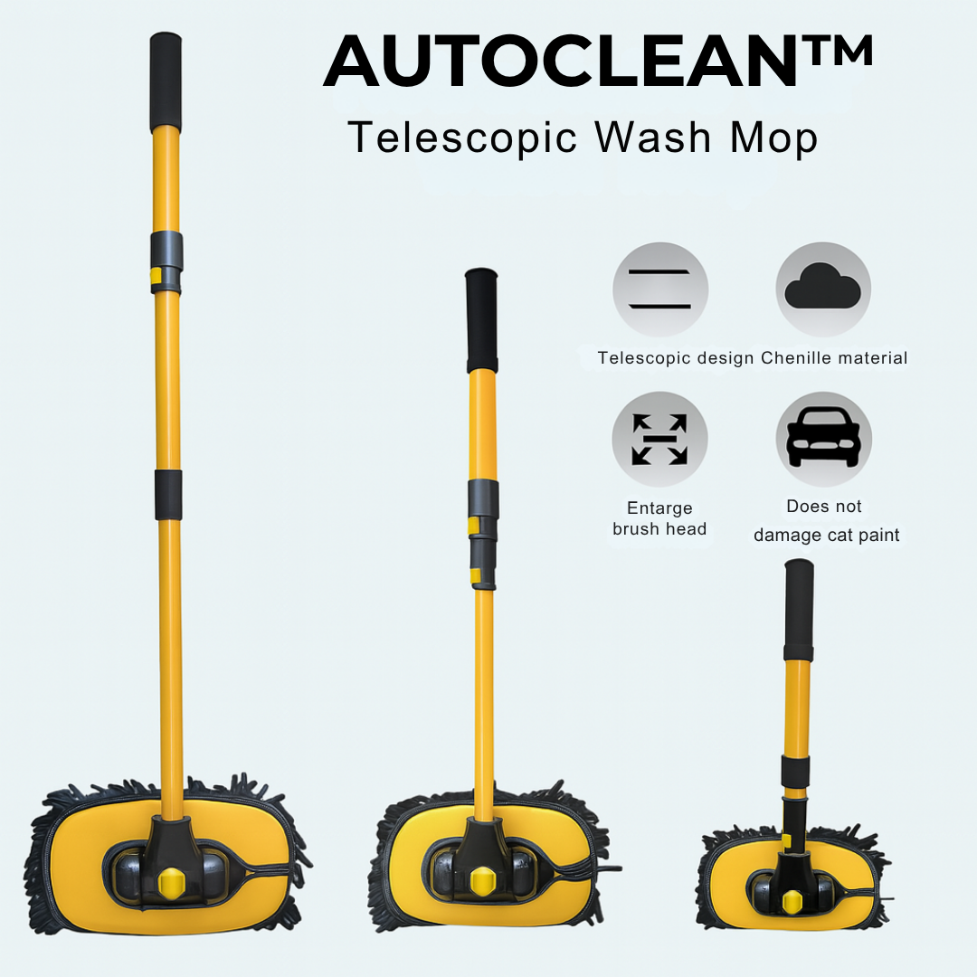 AutoClean™ Telescopic Wash Mop Bianca Australia