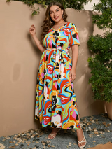 Boho Floral Maxi Dress 3