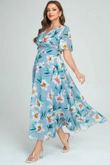 Boho Vintage Floral Maxi Dress Bianca Australia