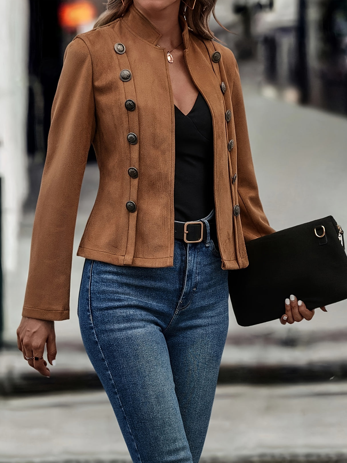 Elena Double-Breasted Jacket 1