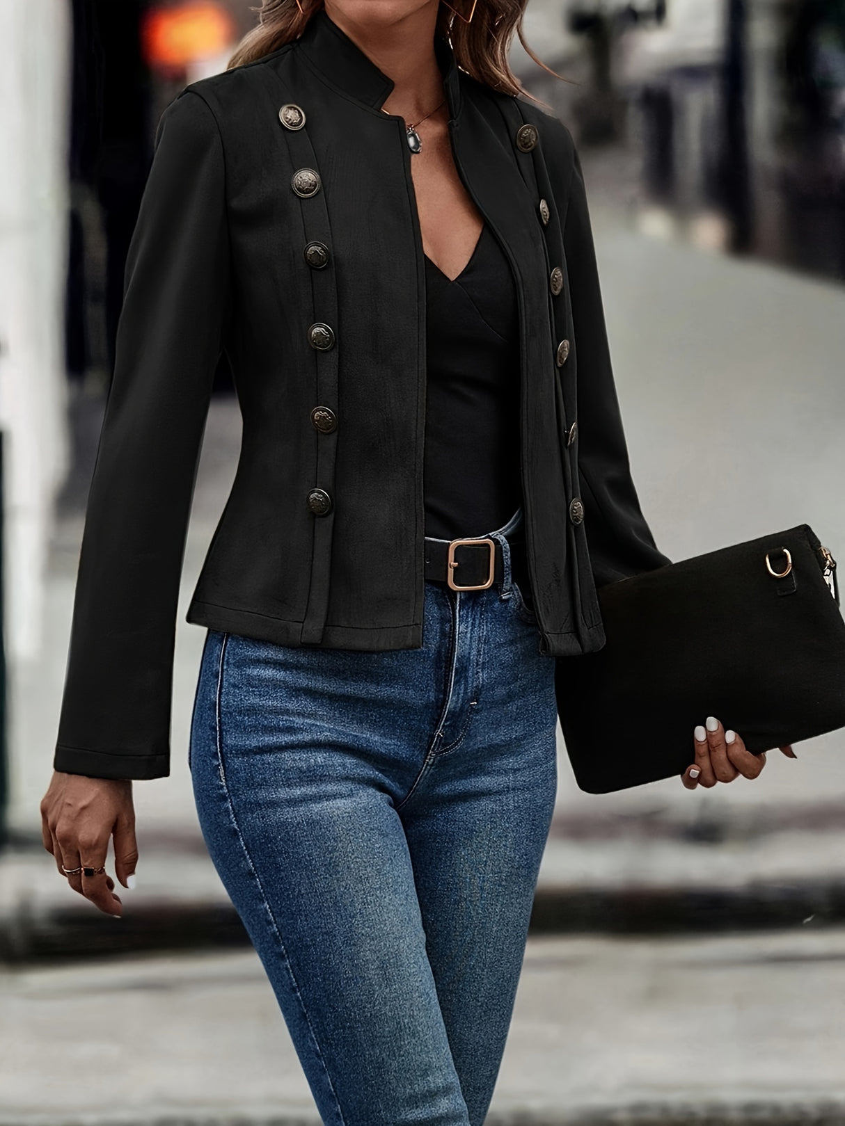 Elena Double-Breasted Jacket 4