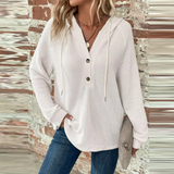Ella Buttoned Hoodie 2