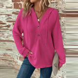 Ella Buttoned Hoodie 3