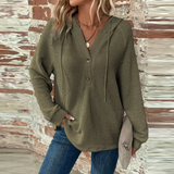 Ella Buttoned Hoodie 4
