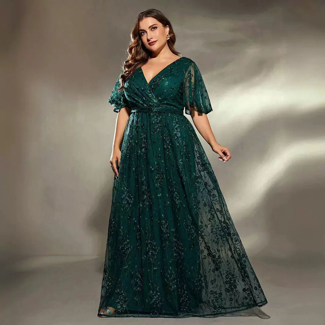 Emerald Allure Gown 1