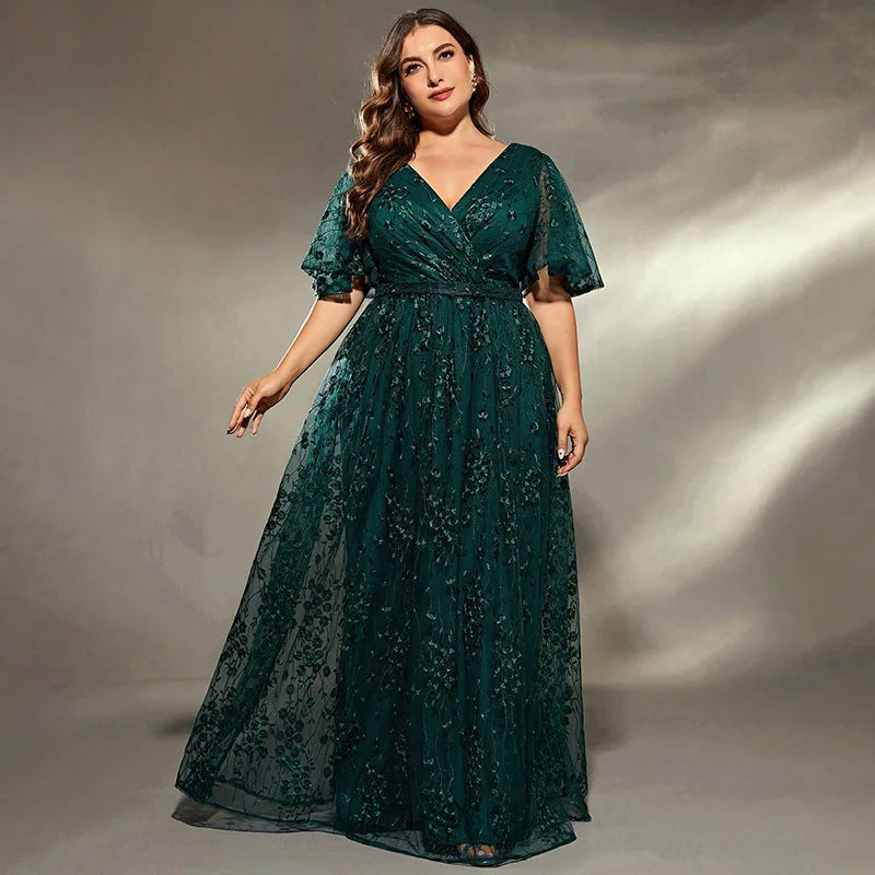 Emerald Allure Gown 2