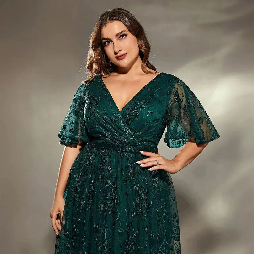 Emerald Allure Gown 3