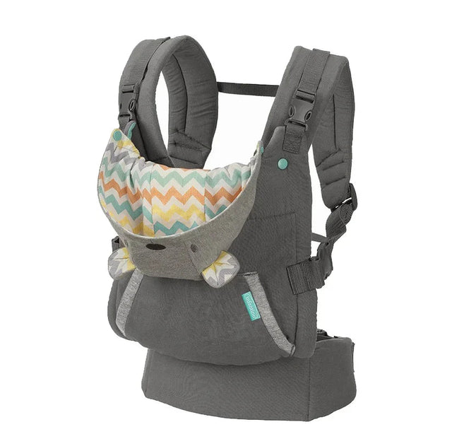 Ergonomic Baby Carrier with Hip Seat – Front & Back Carry