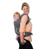 Ergonomic Baby Carrier with Hip Seat – Front & Back Carry back